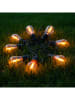 lumisky LED-Solar-Lichtergirlande "Flama" in Warmweiß - (L)800 cm