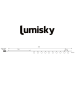 lumisky LED-Solar-Lichtergirlande "Fantasy" in Hellbraun - (L)800 cm