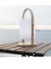 lumisky Decoratieve ledlamp "Woody" wit - (H)39 x Ø 18 cm