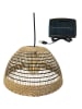 lumisky LED-Solarleuchte "Cesare" in Natur - (H)19 x Ø 38 cm