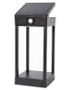 lumisky LED-Solar-Außenleuchte ''Sunbrik'' in Schwarz - (B)12,3 x (H)26,8 x (T)12,3 cm