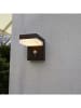 lumisky Solarwandlamp zwart - (B)16,5 x (H)9,5 x (D)12,5 cm