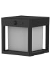 lumisky Solarna lampa zewnętrzna LED "Pilaro" w kolorze czarnym - 15 x 15 x 15 cm