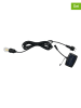lumisky 2er-Set: Outdoor-Kabel in Schwarz