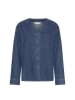 MOSS COPENHAGEN Jeansbluse "Elena" in Dunkelblau