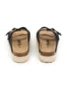 billowy Leren slippers zwart