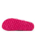 billowy Leren teenslippers roze