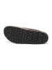 billowy Leren teenslippers bruin