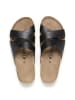 billowy Leren slippers zwart