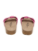 billowy Leren slippers roze