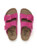 billowy Leren slippers roze
