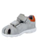 Richter Shoes Leren enkelsandalen "Juno" grijs