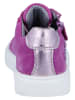 Richter Shoes Skórzane sneakersy "Flora" w kolorze fioletowym