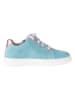 Richter Shoes Leder-Sneakers "Flora" in Hellblau