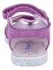 Richter Shoes Leder-Sandalen "Sole" in Lila