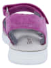Richter Shoes Leder-Sandalen "Sofia" in Lila