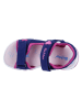 Richter Shoes Sandalen in Dunkelblau/ Pink