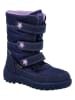 Richter Shoes Kozaki zimowe "Husky" w kolorze granatowo-fioletowym