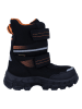 Richter Shoes Winterstiefel "Davos"  in Schwarz/ Orange