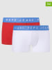 Pepe Jeans 2er-Set: Boxershorts in Rot/ Weiß