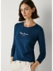 Pepe Jeans Longsleeve "New Virginia" donkerblauw