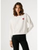 Pepe Jeans Sweatshirt "Letha" wit