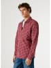 Pepe Jeans Blouse "Capel" rood/wit