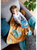 biederlack Babydeken ''Little Fruits'' oranje - (L)100 x (B)75 cm