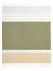 biederlack Plaid ''Blockstripe'' beige/groen - (L)170 x (B)130 cm