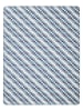 biederlack Koc "Stairway" w kolorze niebiesko-kremowym - 200 x 150 cm