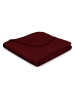 biederlack Woondeken bordeaux - (L)200 x (B)150 cm