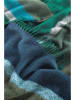 biederlack Plaid ''Mohair Look'' donkerblauw/groen - (L)190 x (B)130 cm