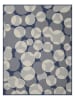 biederlack Wohndecke ''Circles'' in Beige/ Blau - (L)200 x (B)150 cm