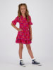 Vingino Kleid in Rot/ Lila/ Orange