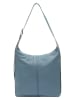 Liebeskind Berlin Leder-Schultertasche in Hellblau - (B)30 x (H)31 x (T)11 cm
