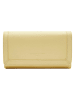 Liebeskind Berlin Leder-Geldbörse in Gelb - (B)23 x (H)13 x (T)5 cm