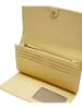 Liebeskind Berlin Leder-Geldbörse in Gelb - (B)23 x (H)13 x (T)5 cm