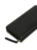 Liebeskind Berlin Leder-Geldbörse in Schwarz - (B)23 x (H)12 x (T)4 cm