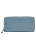 Liebeskind Berlin Skórzany portfel w kolorze błękitnym - 23 x 12 x 4 cm
