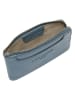 Liebeskind Berlin Leder-Geldbörse in Hellblau - (B)13 x (H)8 cm