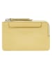 Liebeskind Berlin Leder-Geldbörse in Gelb - (B)13 x (H)8 cm
