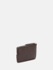 Liebeskind Berlin Leder-Münzbörse in Braun - (B)12,8 x (H)7,8 x (T)1 cm