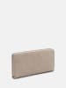 Liebeskind Berlin Leren portemonnee beige - (B)19 x (H)9 x (D)2 cm