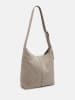 Liebeskind Berlin Leren schoudertas "Demi" beige - (B)31 x (H)30 x (D)11 cm