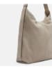 Liebeskind Berlin Leren schoudertas "Demi" beige - (B)31 x (H)30 x (D)11 cm