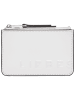 Liebeskind Berlin Leder-Geldbörse "Star" in Weiß - (B)13 x (H)8 x (T)0,5 cm