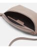 Liebeskind Berlin Leder-Gürteltasche "Tavia" in Taupe - (B)32 x (H)14 x (T)7 cm