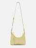 Liebeskind Berlin Leren schoudertas "Aissa" geel - (B)25 x (H)25,5 x (D)12 cm