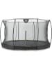 EXIT Trampolin "Silhouette Ground" in Schwarz - Ø 427 cm - ab 3 Jahren