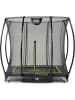 EXIT Trampoline "Silhouette Ground" zwart - (B)153 x (H)214 cm - vanaf 3 jaar